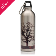 Earthlust Stainless Steel Bottle 1L - Tree